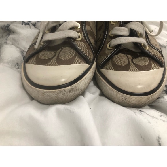 COACH Barrett tennis shoes sz 5.5 - Picture 5 of 5